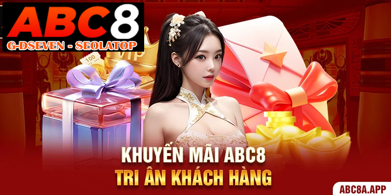 Khuyến mãi ABC8 tri ân khách hàng