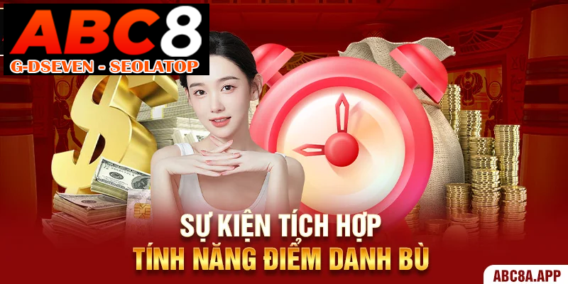 Sự kiện tích hợp tính năng điểm danh bù